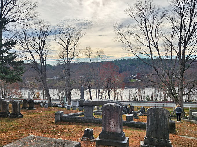 Tombstones tell tales in this garden of eternal rest. Just don't expect any of them to friend you on Facebook.