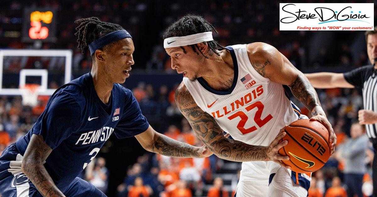 Illinois Basketball Celebrates a Historic Win Over Penn State