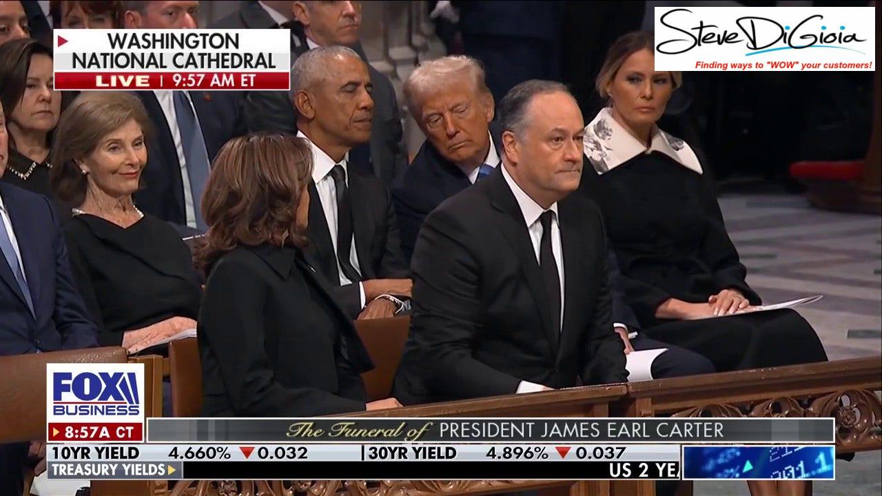 Warm Moments and Political Tension: George W. Bush Shines at Jimmy Carter’s Funeral