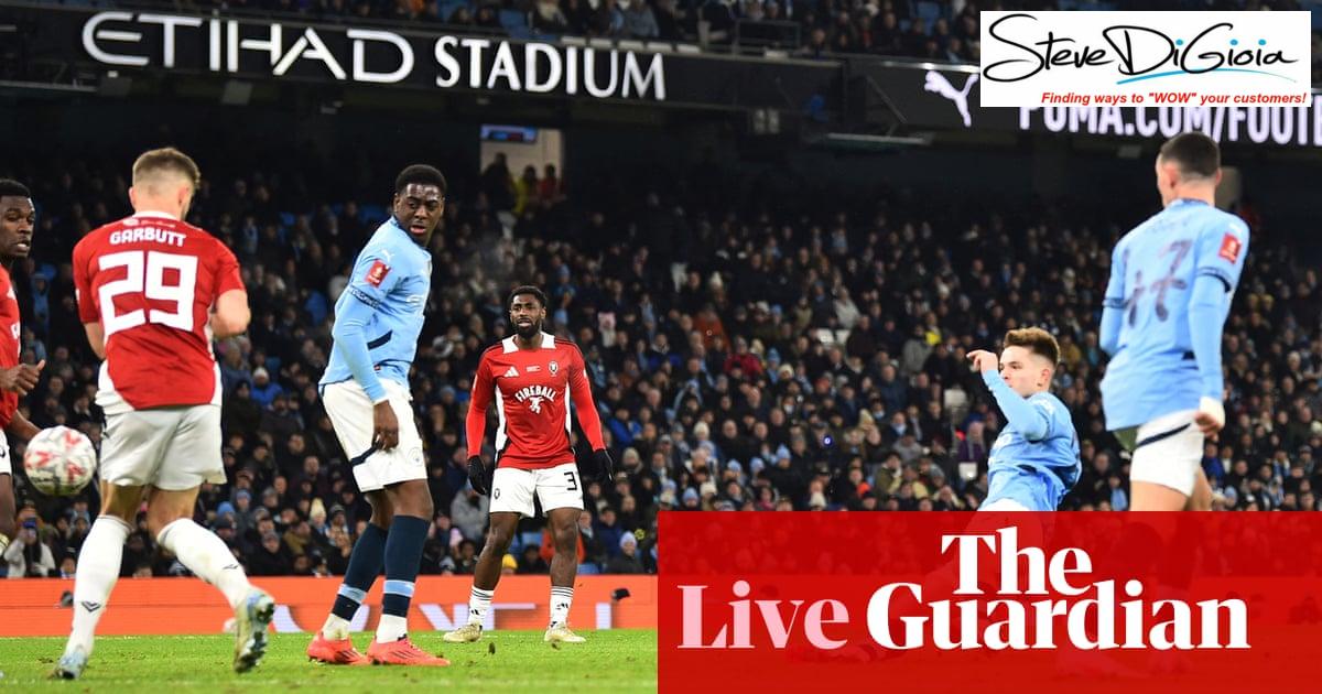 Manchester City Dominates Salford City with a Stunning 8-0 Victory in FA Cup Third Round