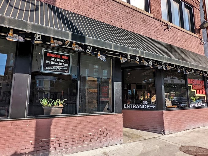 Welcome to burger paradise! This unassuming storefront hides a treasure trove of taste sensations waiting to be discovered.