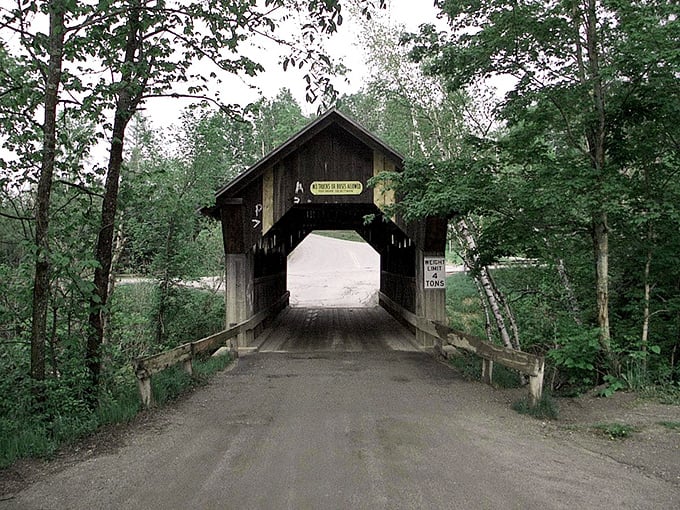 Step into a time machine, folks! This wooden wonder is your ticket to 19th-century Vermont, complete with a side of spooky tales.