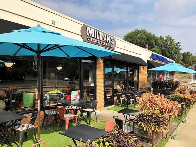 Welcome to Milton's: Where "vittles, vino, and beer" aren't just words, they're a way of life. This cozy corner of Crystal, Minnesota promises a feast for all your senses.