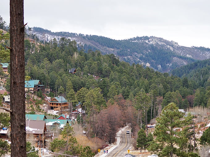 Nestled in nature's embrace, Summerhaven beckons. This mountain hamlet looks like it was plucked from a fairytale, complete with misty mornings and pine-scented air.