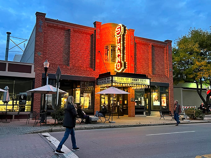 The Strand Theatre: Rockland's time machine to Hollywood's Golden Age. Just add popcorn and prepare for a night of vintage magic!