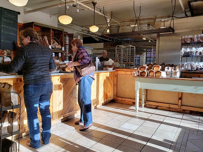 Step into bread paradise! The interior of Standard Baking Co. is a feast for the eyes and a temptation for the taste buds.