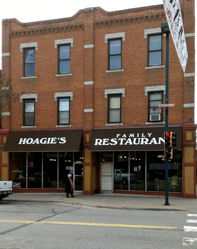 Brick and mortar never looked so appetizing! Hoagie's Family Restaurant stands proud, a beacon of breakfast hope in Hopkins.