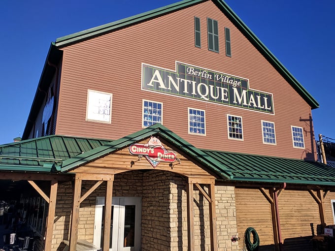 Step right up to the time machine, folks! This rustic barn-turned-antique-mall is where nostalgia comes to play hide-and-seek with your wallet.